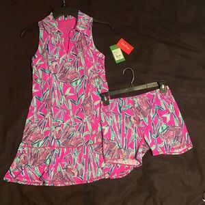 Lilly Pulitzer - Martina tennis dress with shorts XS.